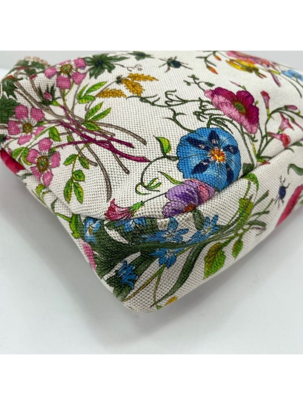 Gucci Handbag Canvas Floral - Picture 9 of 10